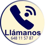 Imagen de llamada a la acción. Llámanos