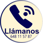 Llámanos al número de teléfono